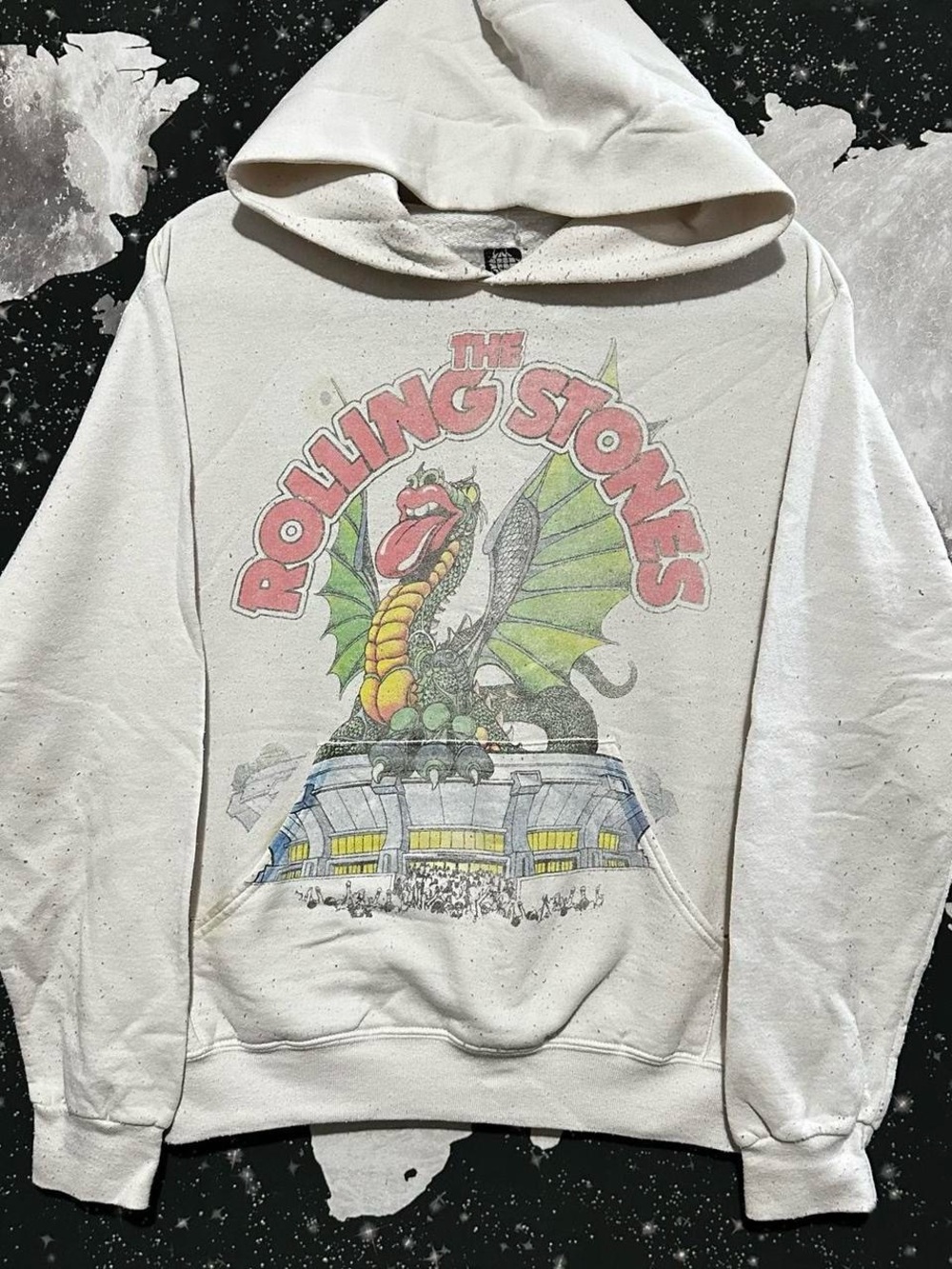 The Rolling Stones Dragon Stadium Rock Band Hoodie